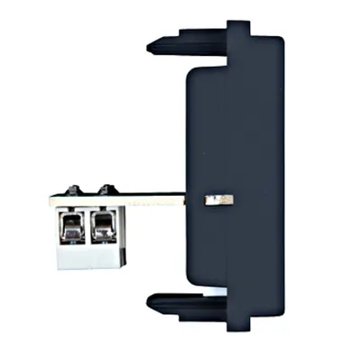 Priză telefon RJ11, 1M, negru