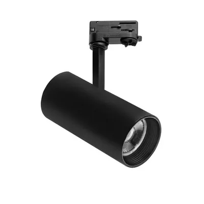 Sistem iluminat pe sina 4-WIRES TRACK Negru Aluminiu Adjustable 4 Wires , LED 30 Wat 3300Lm 4000K IP20