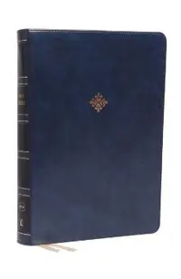 Nkjv, Reference Bible, Super Giant Print, Leathersoft, Blue, Red Letter Edition, Comfort Print: Holy Bible, New King James Version
