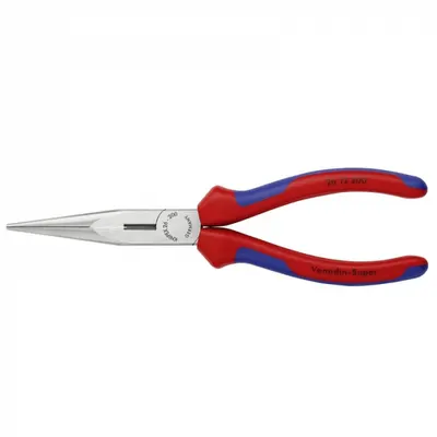 Cleste profesional cu varf lung semirotund si suprafata taietoare Knipex 26 12 200, 200 mm