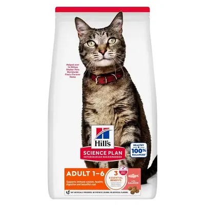 Hrana uscata pisici, Hill's Science Plan Feline Adult Salmon, 10 kg