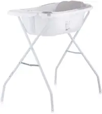 Cadita cu reductor si suport Chipolino - Vela, gri, 87 cm