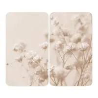 Protecție de aragaz din sticlă temperată 52x30 cm Dried Flower – Wenko
