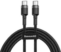 Cablu Baseus - Cafule CATKLF-HG1, USB-C/USB-C, 2 m, negru
