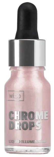 Wibo Highlighter liquid pentru față Chrome Drops, 01, 9 ml