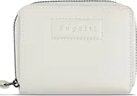 Portofel din piele pentru femei Bugatti Elsa - XS, protecție RFID, alb