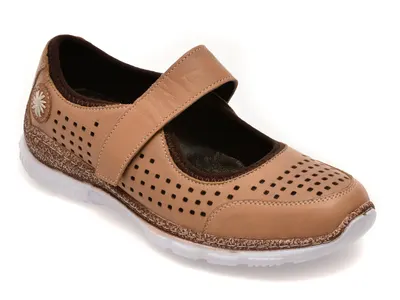 Pantofi GRYXX maro, EV2922, din piele naturala