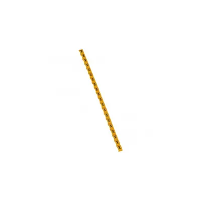Eticheta Duplix - negru capital letter on yellow backgrotund - ''X''