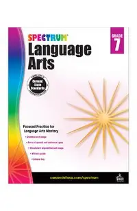 Spectrum Language Arts, Grade 7