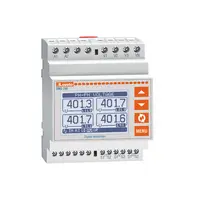 Modular Lcd Multimeter, Non Expandable, Graphic 128x80 Pixel Lcd, Rs485 Port, Auxiliary Supply 100-240vac/110-250vdc. Multilanguage: Italian, English, French, Spanish and Portuguese