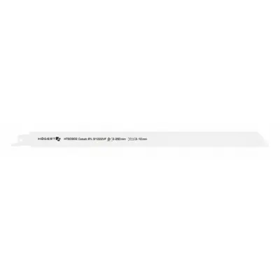 Panza pentru ferastrau cu miscare alternativa 300 mm, interval de taiere 2-8 mm, pentru taierea: otel, inox, tevi si profile