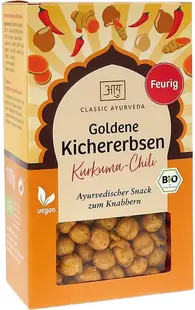 Năut copt bio cu turmeric și chili, 100 g, Amla Natur