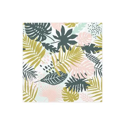 Servetele frunze aloha 33x33 cm