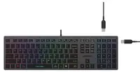 Tastatură A4Tech - Fstyler FX60H, RGB, negre