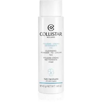 Collistar Cleansing Powder-to-cream face cremă de curățare