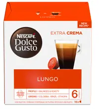Capsule de cafea NESCAFE Dolce Gusto - Lungo, 16 băuturi