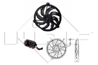 Ventilator radiator Stanga potrivit PEUGEOT 206, 206+ 1.1-2.0D 09.98-