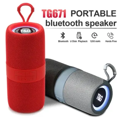Boxa Portabila Tg 671 Bluethoot Usb Fm Aux Engross