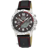 Ceas ETT Eco Tech Time ETT Eco Tech Time EGT-11718-22L Mens Watch Radio-controlled Solar Drive Professional Chronograph Titan 45mm 10ATM