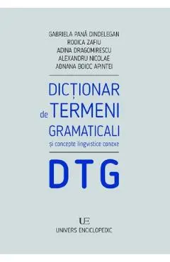 Dictionar de termeni gramaticali si concepte lingvistice conexe - Gabriela Pana Dindelegan, Rodica zafiu, Adina Dragomirescu, Alexandru Nicolae, Adnana Boioc Apintei