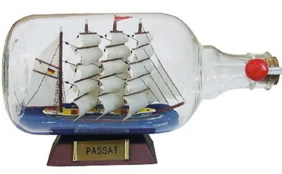 Corabie in sticla Sea Club - Passat