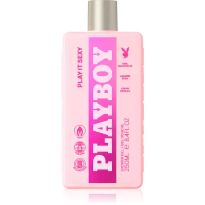 Playboy Play It Sexy gel de duș pentru femei 250 ml