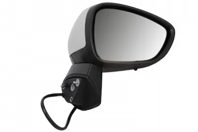 Oglinda dreapta (electric, convex, cu incalzire, asistent pentru schimbarea benzii, subacoperit, cu senzor temperatura) potrivit OPEL CROSSLAND X 03.17