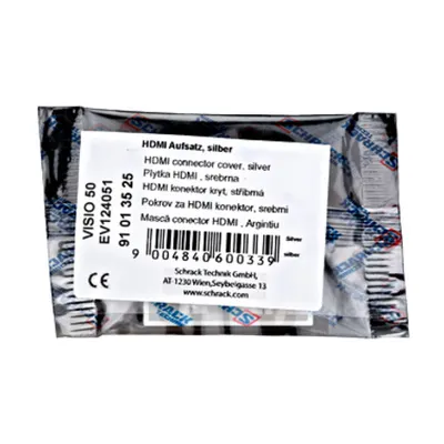 Mască priză HDMI, argintiu