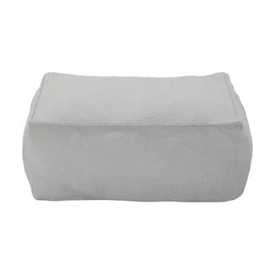 Taburet de grădină gri deschis cu tapițerie din țesătură bouclé Grow – Blomus