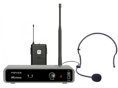 Sistem de microfon wireless Novox - FREE B1, negru