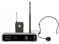 Sistem de microfon wireless Novox - FREE B1, negru