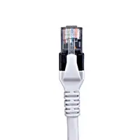 Patchcablu neecranat C6a RJ45U 10 GB, LS0H, gri, 1m