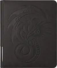 Mapă de stocare cărți de joc Dragon Shield Card Codex Portfolio - Iron Grey (360 buc.)