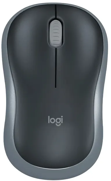 Mouse Logitech - M185, optic, wireless, Swift Grey