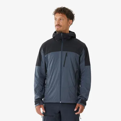 Geacă protecție de vânt Softshell trekking la munte, MT900 bărbați