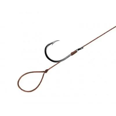 Montură feeder Delphin Proxi Loop, 6 buc/set, 8 cm, 0.10 mm, carlig 8