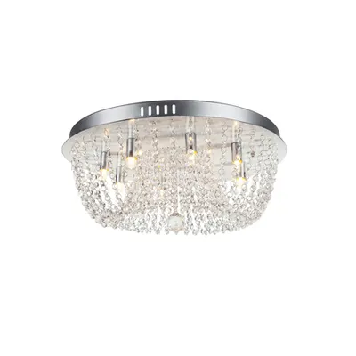 Plafoniera Cassiopeea Crom 8xG9 40W