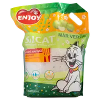 Nisip pentru litiera cu mar verde Enjoy 7.6 L