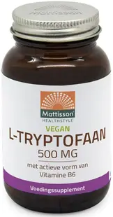 L-Tryptophan, 500 mg, 60 capsule, Mattisson Healthstyle