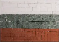 Mozaic de piatră Neptune Mosaic - Steagul bulgar, fără ramă