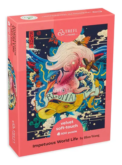 Puzzle Trefl din 500 de piese - Animale unice