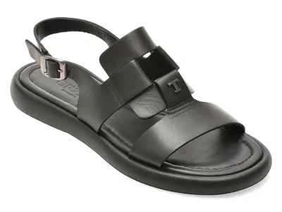 Sandale GRYXX negre, 1766259, din piele naturala