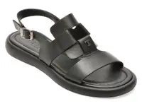 Sandale GRYXX negre, 1766259, din piele naturala