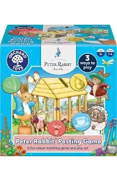 Joc educativ de asociere si de potrivire a culorilor. Peter Rabbit
