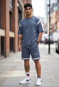 Compleu de vara triocu + pantaloni gri 7501 M3-3.2