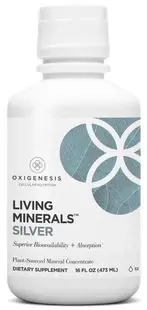 Living Minerals Silver, 473 ml, Oxigenesis