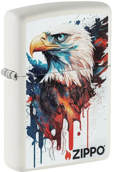 Brichetă Zippo - Painted Eagle Design
