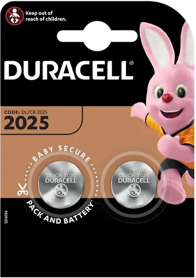 Baterii cu litiu Duracell - 2025, 2 buc.