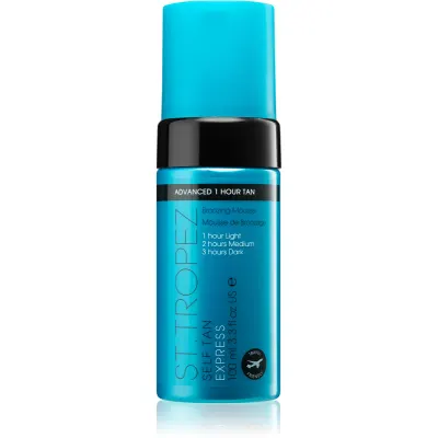 St.Tropez Self Tan Express Bronzing Mousse spumă autobronzantă pentru un bronz rapid 100 ml