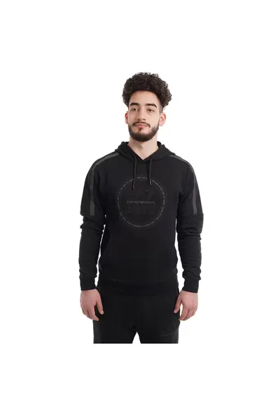 Hanorac Emporio Armani Train Logo Series M Hoodie RN Milano 3DPM65PJTKZ01200